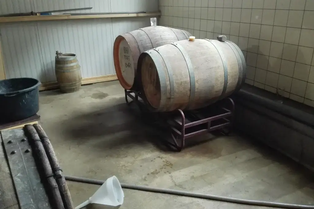 Twee vaten oftewel barrels om bier in te agen