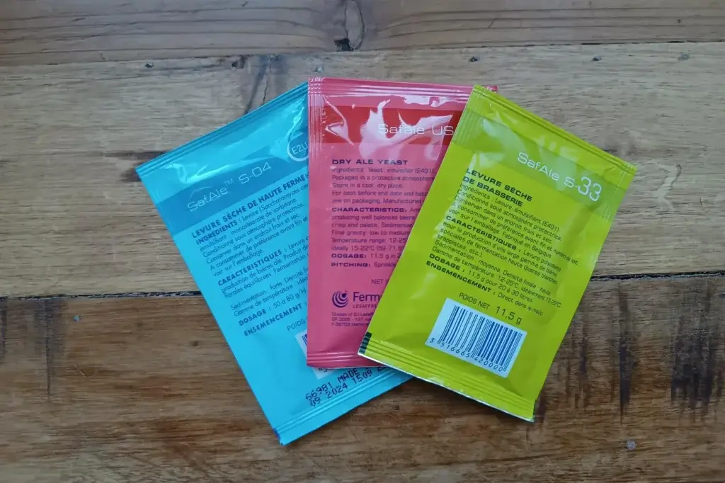 Enkele gisten van fermentis