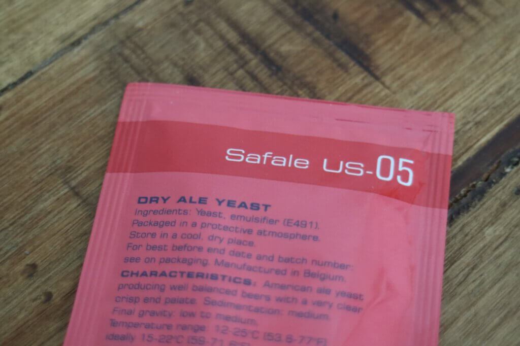 De SafAle US-05 van Fermentis