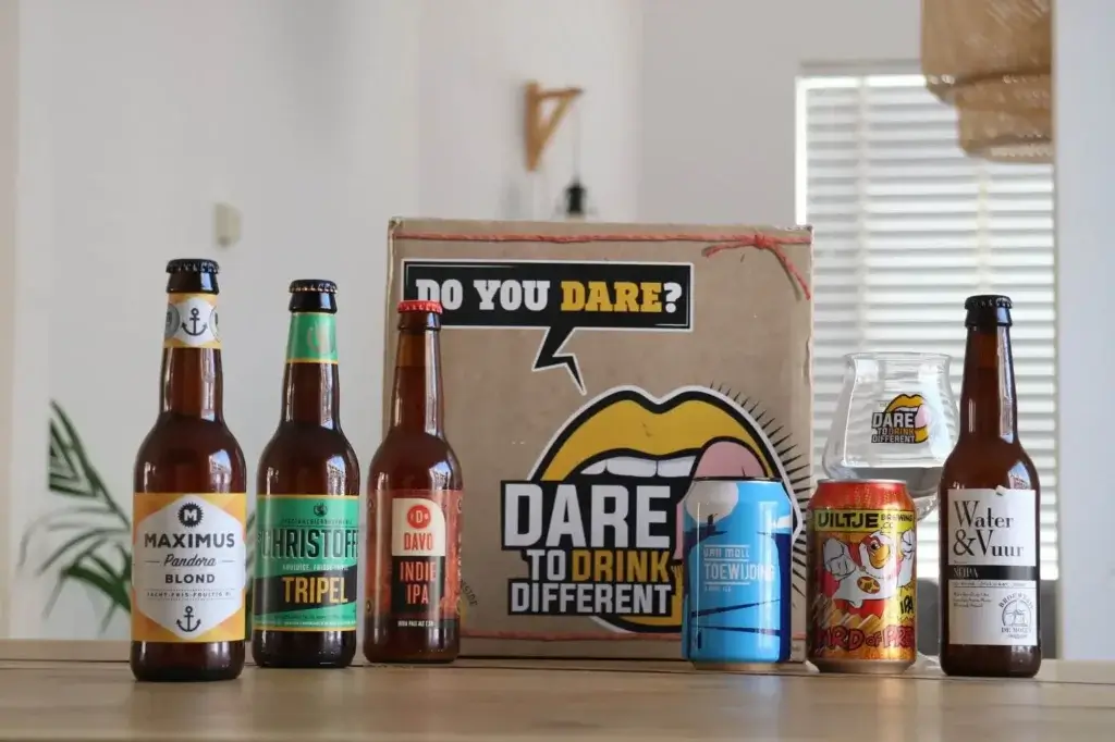 Dare to drink different, de shop met erg leuke bierpakketten.