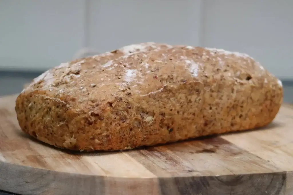 Brood gebakken van bierbostel